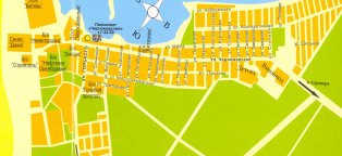 Карта Витязево Анапа